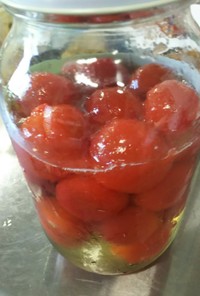 【常備菜】トマトのらっきょう酢漬け