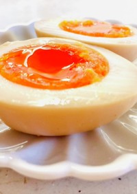 半熟卵の味玉♡(煮卵)