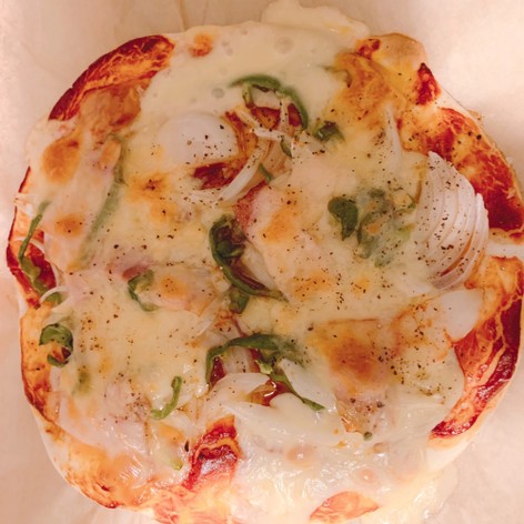 ベーキングパウダーで作る簡単ピザ