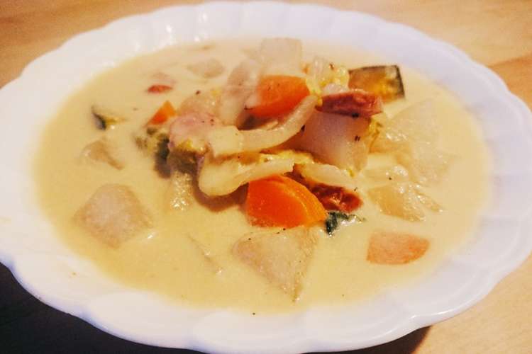 濃厚豆乳クリームシチュー グルテンフリー レシピ 作り方 By 外交官夫人のレシピ クックパッド 簡単おいしいみんなのレシピが360万品