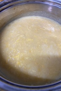 簡単コーンと卵の中華スープ