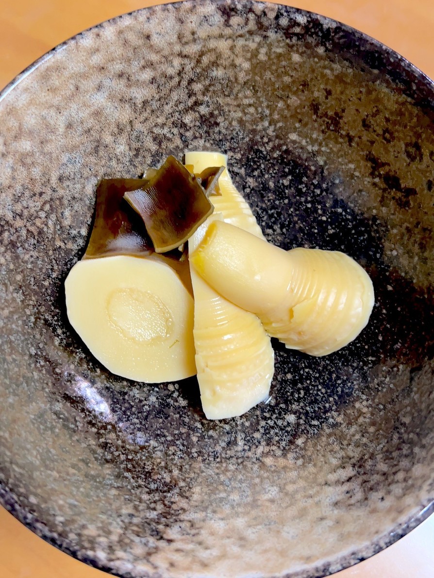 タケノコの昆布煮の画像