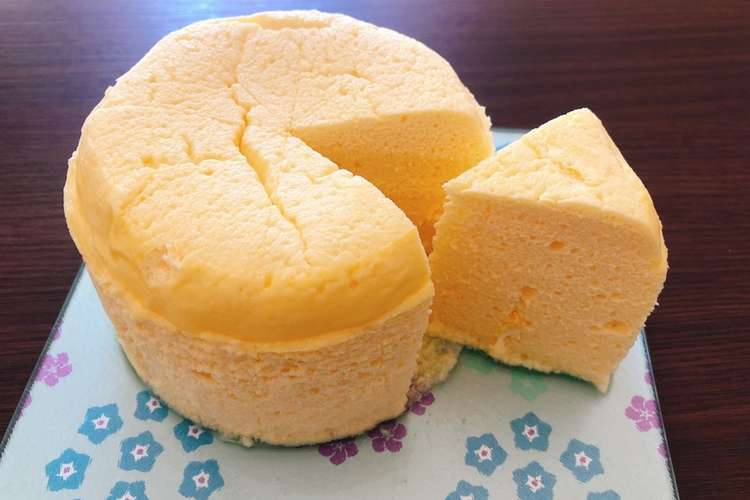 材料3つ 糖質制限 スフレチーズケーキ風 レシピ 作り方 By Haru611 クックパッド 簡単おいしいみんなのレシピが364万品