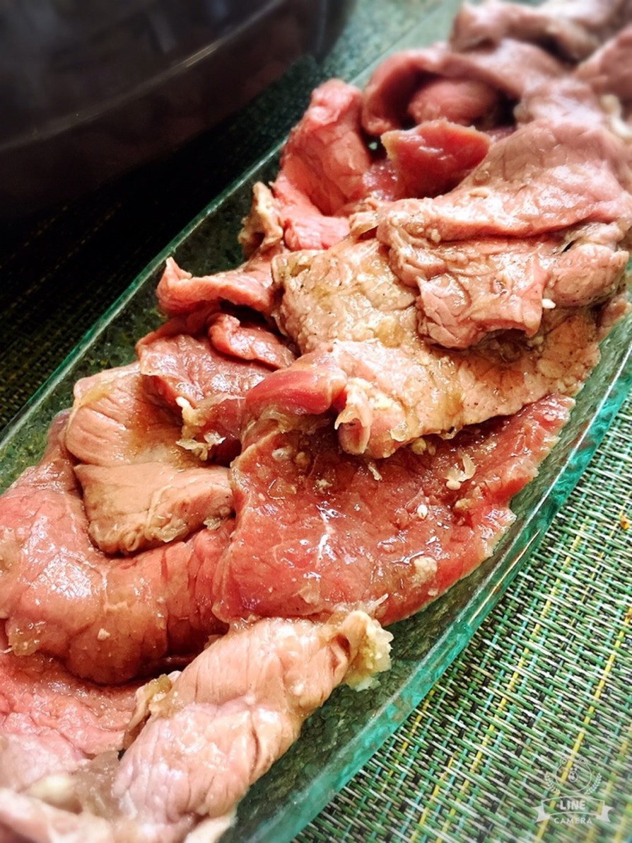 柔らかな赤身の牛肉の作り方の画像