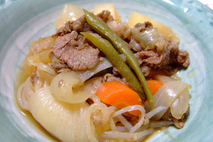 カロリー控えておいしい 肉じゃが レシピ 作り方 By ｍａｓａｍｙ クックパッド 簡単おいしいみんなのレシピが349万品