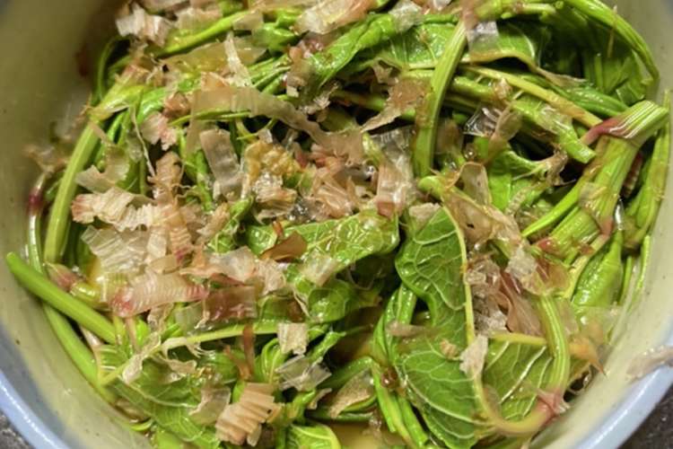 野草 イタドリの新芽のお浸し レシピ 作り方 By あくあそもさん クックパッド 簡単おいしいみんなのレシピが353万品