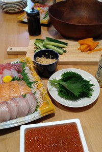 [ホームパーティ]手巻き寿司