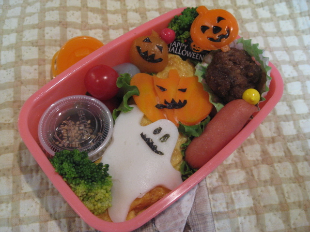 ハロウィン☆のお弁当　2008の画像