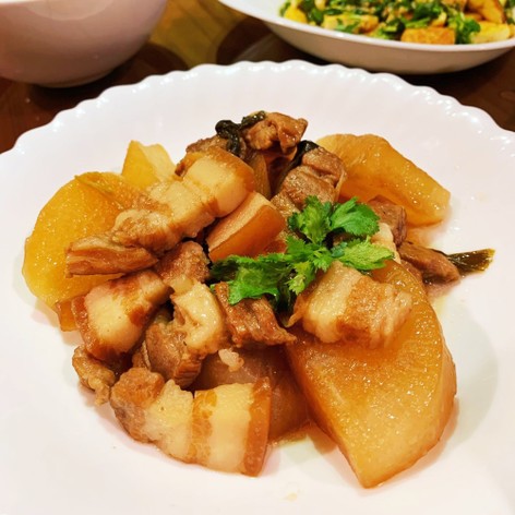 台湾家庭料理♪うちのルーロー（滷肉）