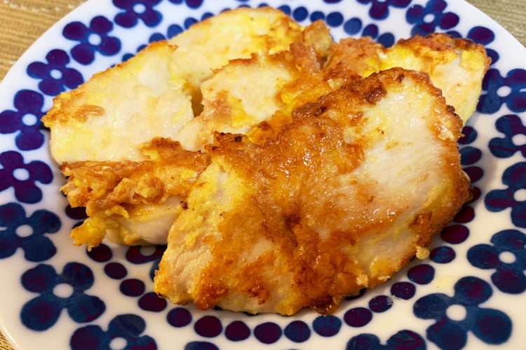 簡単 混ぜて焼くだけ 鶏胸肉のピカタ レシピ 作り方 By Ma Mi Mama クックパッド 簡単おいしいみんなのレシピが365万品