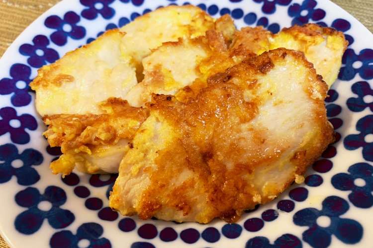 簡単 混ぜて焼くだけ 鶏胸肉のピカタ レシピ 作り方 By Ma Mi Mama クックパッド 簡単おいしいみんなのレシピが377万品