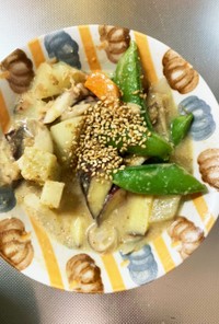 根菜和風辛子マヨ炒め温野菜サラダ