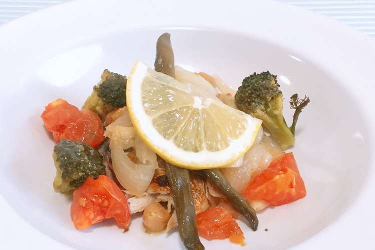 簡単 夏にさっぱり 魚と野菜のロースト レシピ 作り方 By Woodsbunny クックパッド 簡単おいしいみんなのレシピが359万品