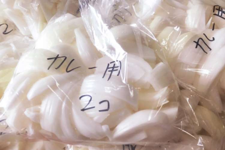 新玉ねぎを冷凍保存 大量 簡単調理用 レシピ 作り方 By スノースティッチ クックパッド 簡単おいしいみんなのレシピが356万品