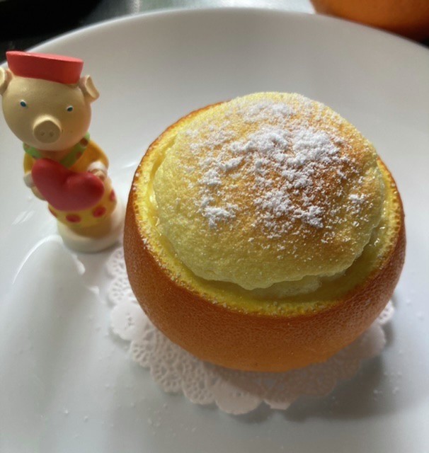 丸ごとオレンジスフレは二度美味しい！ by chisa−ri 【クックパッド】 簡単おいしいみんなのレシピが395万品