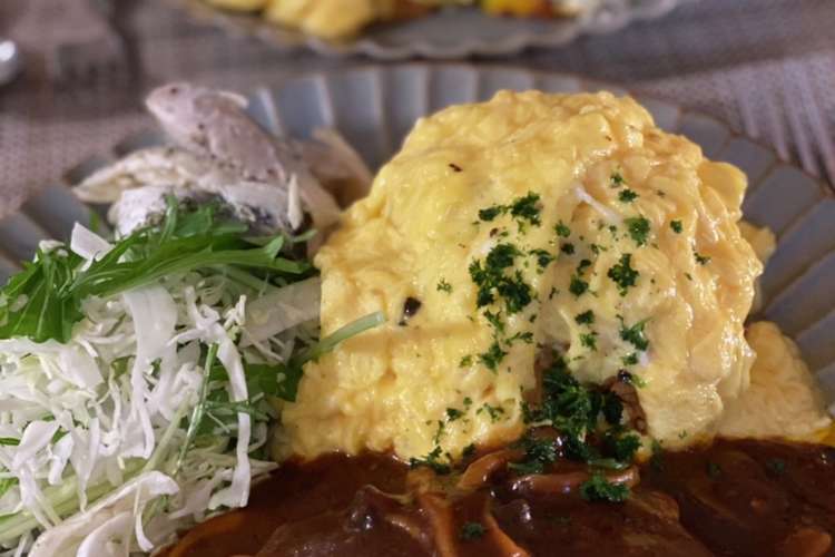 煮込みハンバーグ レシピ 作り方 By Monemaruku クックパッド 簡単おいしいみんなのレシピが367万品
