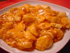 とりたまのチリソース煮