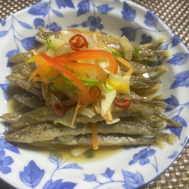 イカナゴふるせ 成魚 の 南蛮漬け レシピ 作り方 By ウルトラマンド クックパッド 簡単おいしいみんなのレシピが350万品