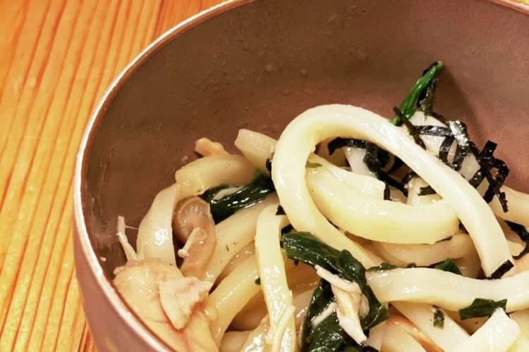 レンジで 超簡単な優しい味の冷凍うどん レシピ 作り方 By スー クックパッド 簡単おいしいみんなのレシピが352万品