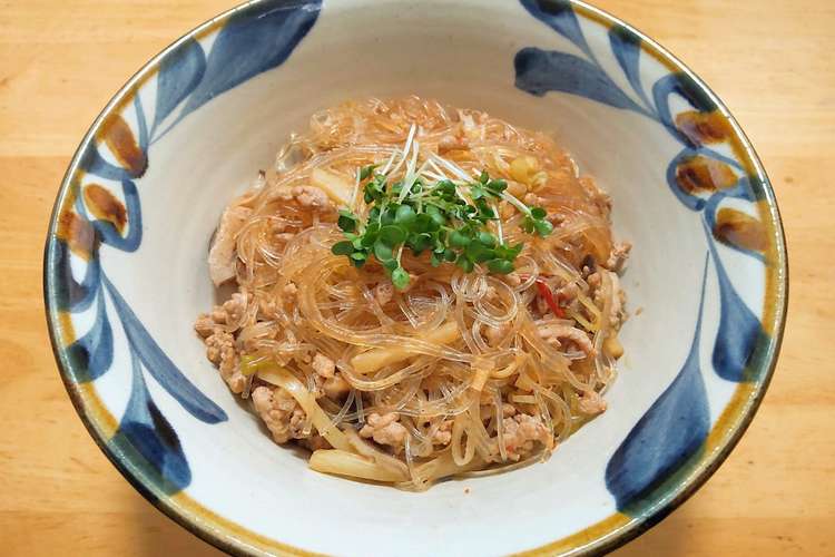 麻婆春雨丼 レシピ 作り方 By オヤジの仕事場ゴハン クックパッド 簡単おいしいみんなのレシピが363万品