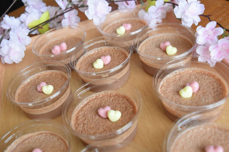 マシュマロで簡単チョコプリン レシピ 作り方 By Akkey Y クックパッド 簡単おいしいみんなのレシピが377万品