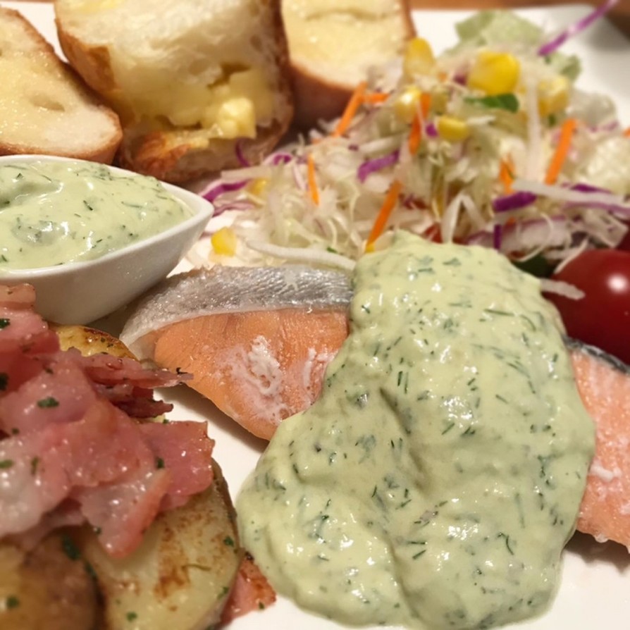 ファーマーズマーケットボウル グリーンゴッデスソース添え レシピ