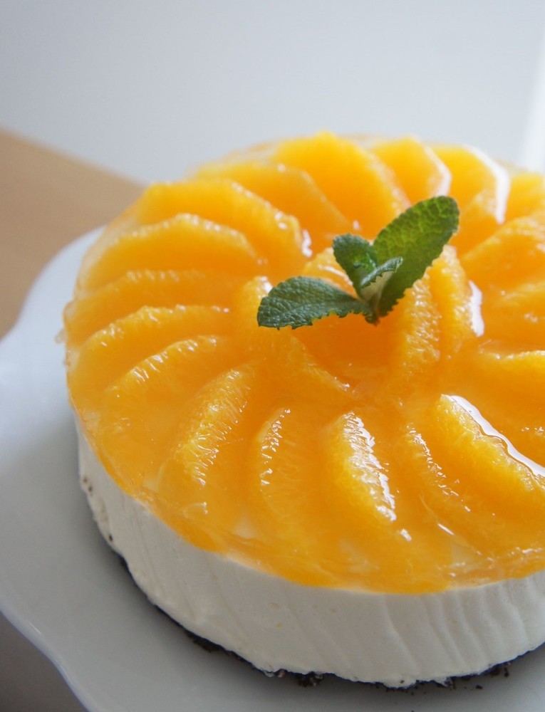 焼かないケーキ＊オレンジヨーグルトムースの画像