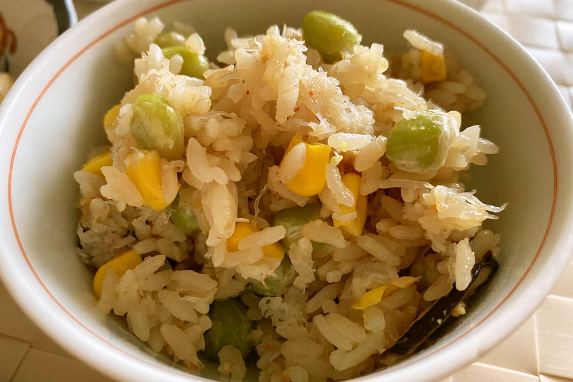 ズワイガニ缶詰でカンタン混ぜご飯 レシピ 作り方 By Decoxile クックパッド 簡単おいしいみんなのレシピが379万品