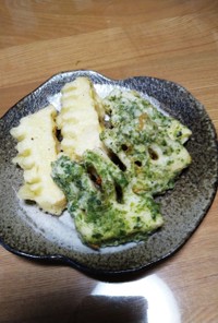 タケノコの天ぷら２種類