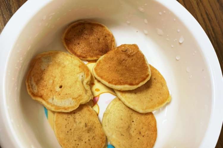 離乳食中期 バナナときな粉のパンケーキ レシピ 作り方 By 俺ぶーちゃん クックパッド 簡単おいしいみんなのレシピが360万品