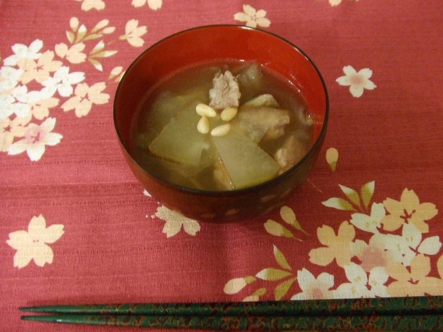あったか♪冬瓜の中華スープの画像