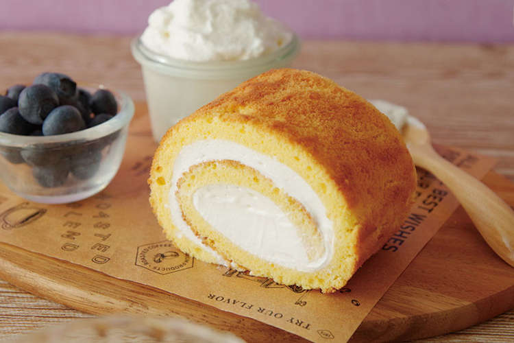 ホットケーキミックスでロールケーキ レシピ 作り方 By Prismate クックパッド 簡単おいしいみんなのレシピが350万品