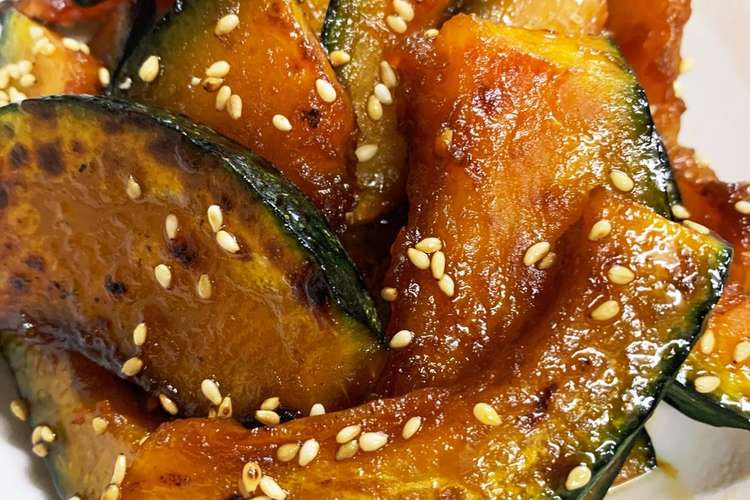 かぼちゃ甘辛炒め レシピ 作り方 By クローバー39 クックパッド 簡単おいしいみんなのレシピが367万品