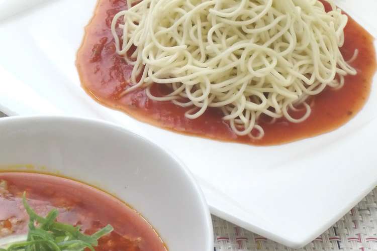 簡単 中華麺アレンジ トマト担々麺 レシピ 作り方 By 本格冷凍麺工房武蔵野 クックパッド 簡単おいしいみんなのレシピが374万品