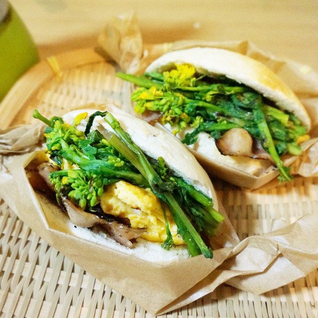 川俣菜の菜の花サンド レシピ 作り方 By 川俣菜種保存会 クックパッド 簡単おいしいみんなのレシピが369万品