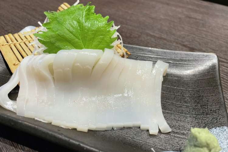 スルメイカ刺身 捨てる所無し 捌きから レシピ 作り方 By イタズリ我慢 クックパッド 簡単おいしいみんなのレシピが356万品