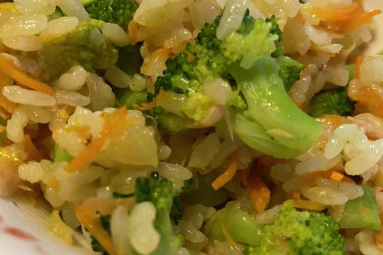 ツナとブロッコリーの和風チャーハン レシピ 作り方 By ねこまたじょーかー クックパッド 簡単おいしいみんなのレシピが375万品