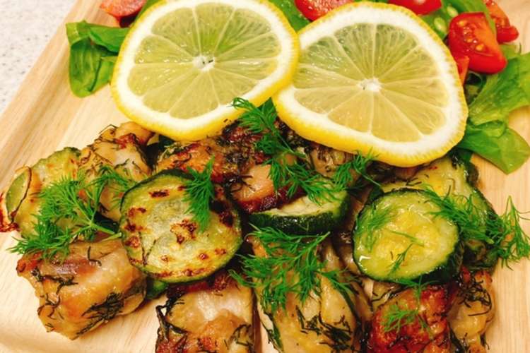 鶏肉とズッキーニのディル風味満喫焼き レシピ 作り方 By Yummysunny クックパッド 簡単おいしいみんなのレシピが357万品