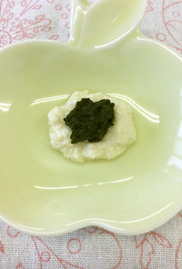 【離乳食初期】豆腐と青菜のペースト