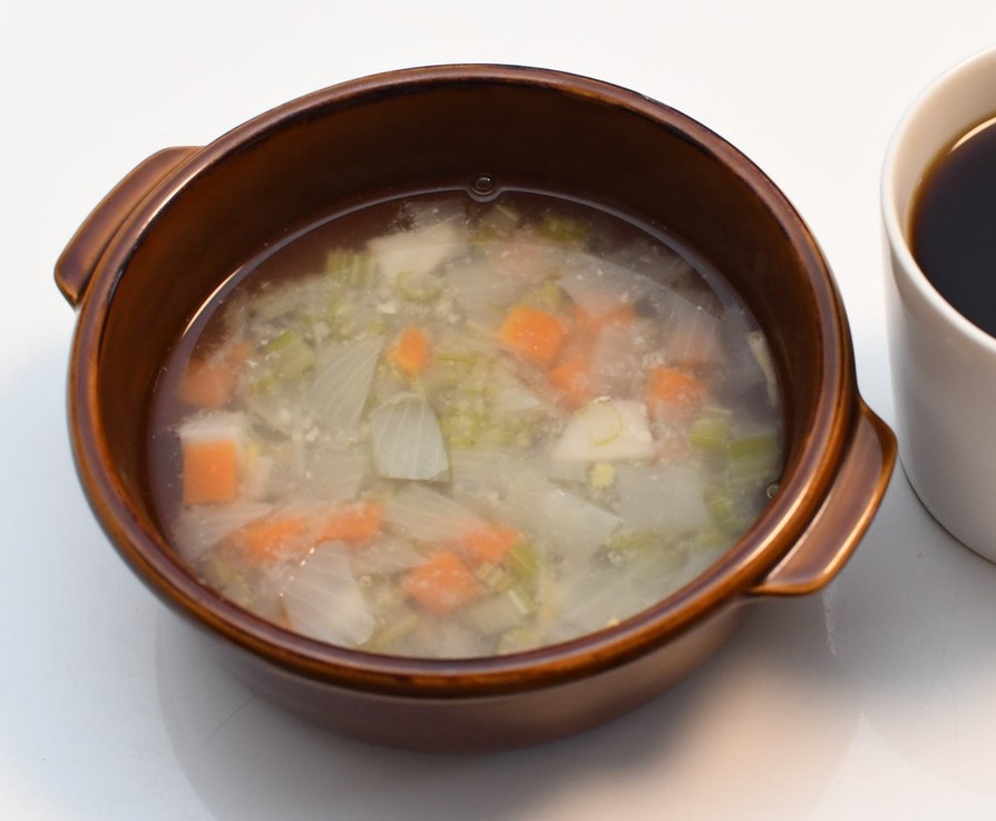 コンソメ不要♪簡単温活コロコロ野菜スープの画像