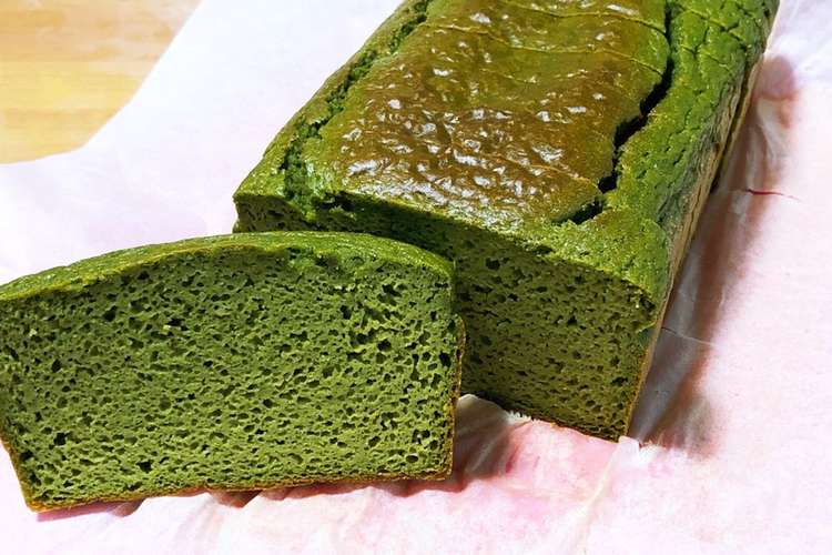 おからパウダーで作る抹茶パウンドケーキ レシピ 作り方 By じる クックパッド 簡単おいしいみんなのレシピが375万品