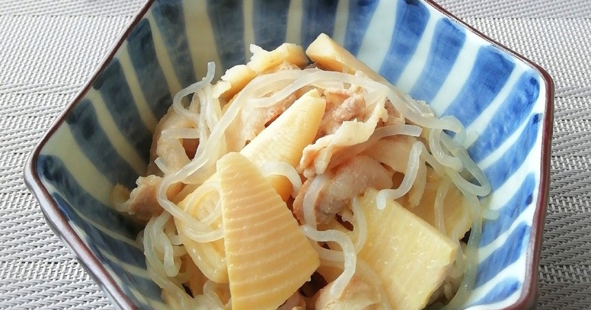たけのこと豚バラの味噌煮込み レシピ 作り方 By Newチヨコっと クックパッド 簡単おいしいみんなのレシピが357万品