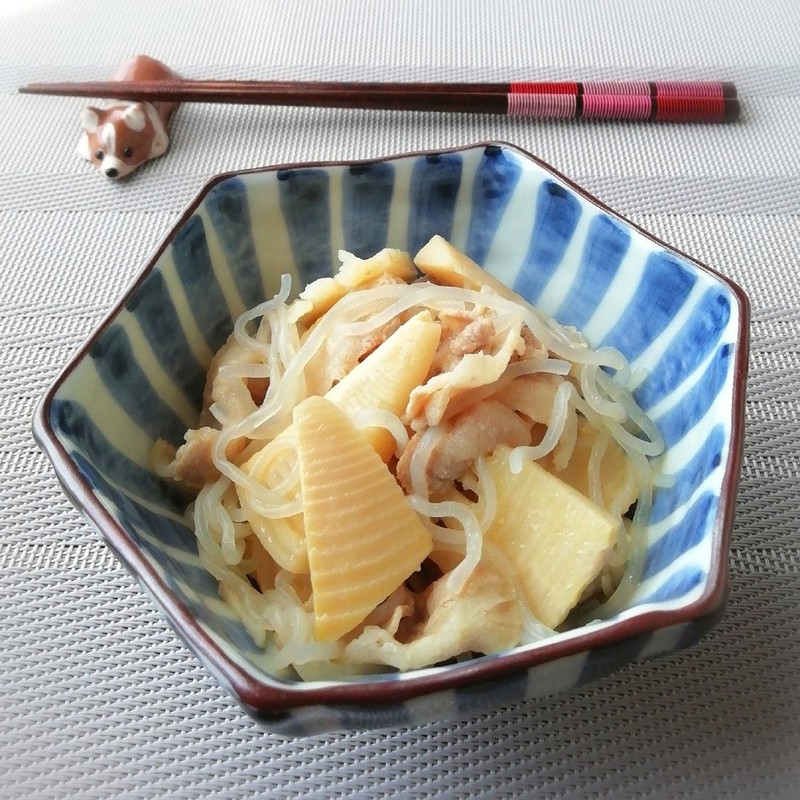 みんなが作ってる たけのこ 豚肉 こんにゃく 煮物のレシピ クックパッド 簡単おいしいみんなのレシピが367万品