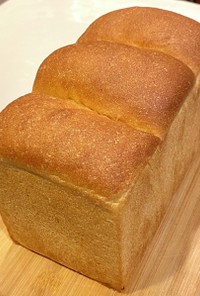 ロス発*全粒＋古代小麦＋湯種食パン