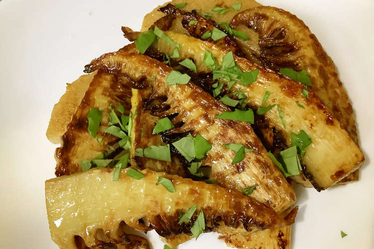 筍の水煮が余ったらササっと焼き筍木の芽和 レシピ 作り方 By きのこや クックパッド 簡単おいしいみんなのレシピが378万品