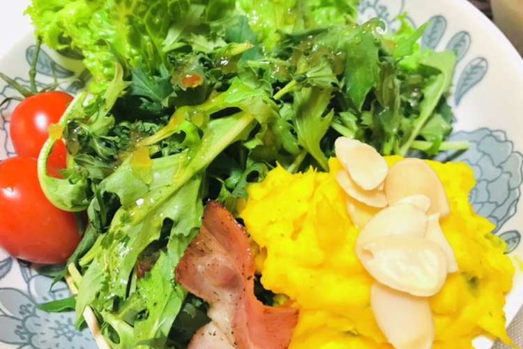 子供も大好きかぼちゃサラダ レシピ 作り方 By 体裁よく クックパッド 簡単おいしいみんなのレシピが359万品