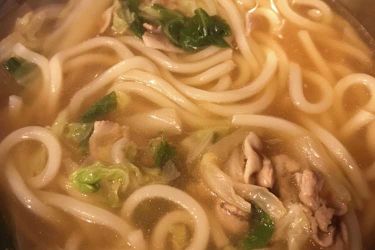 超簡単☆手抜きに見えない肉野菜うどん レシピ・作り方 By 世界一ズボラ主婦☆ 【クックパッド】 簡単おいしいみんなのレシピが363万品