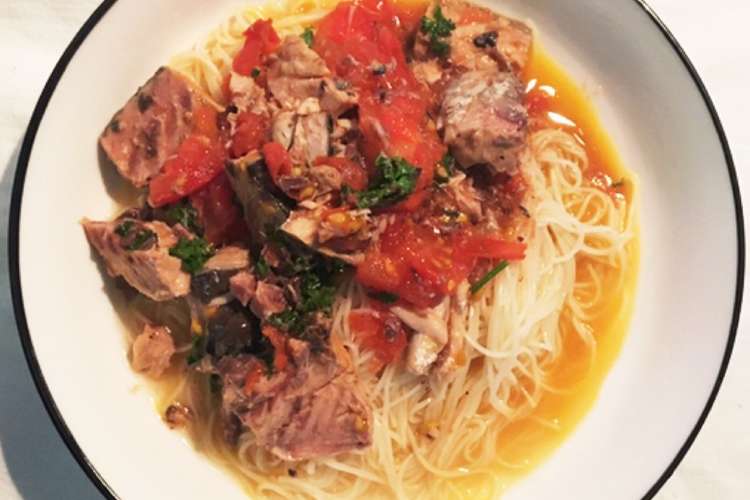 鯖缶トマトそうめん レシピ 作り方 By ぷぢこ クックパッド 簡単おいしいみんなのレシピが374万品