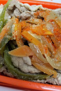 野菜をたっぷり食べる豚の生姜焼き