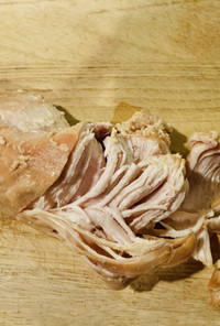 圧力鍋で鶏胸肉の柔らか煮(コストコ)